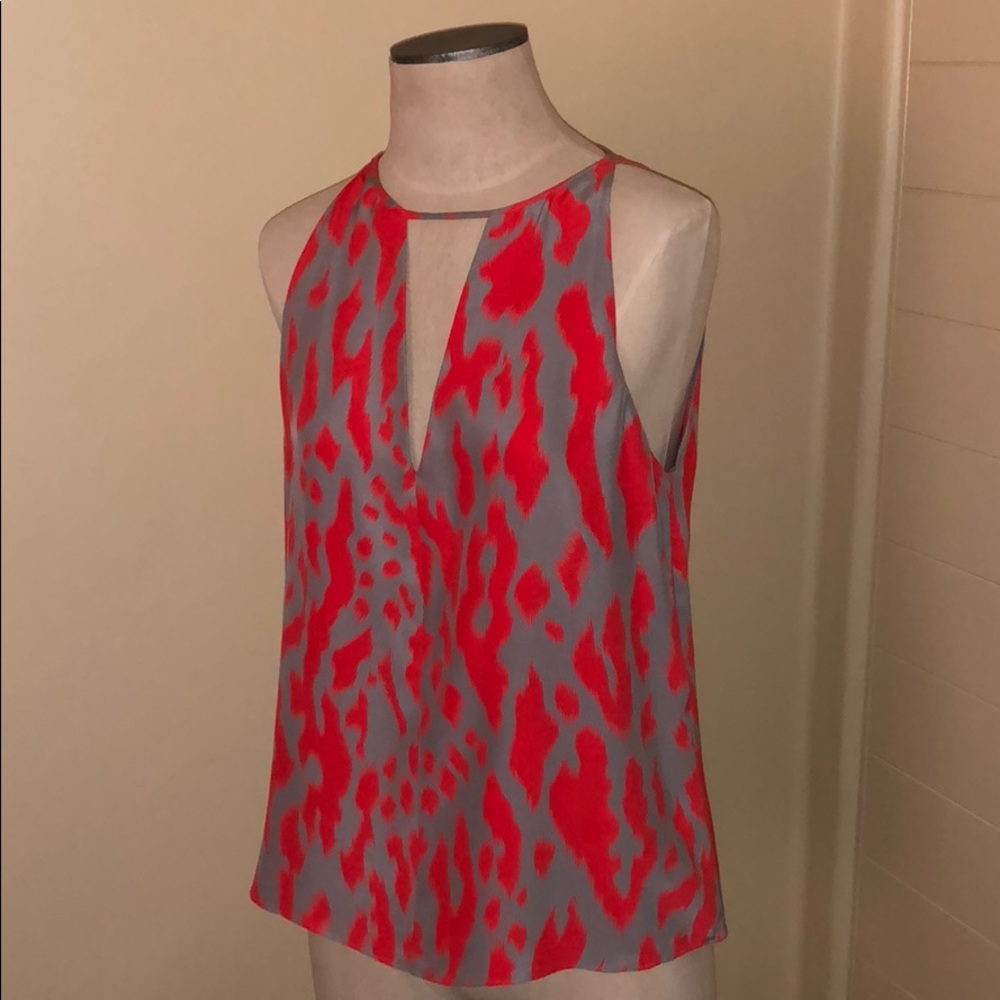 Parker silk sleeveless top